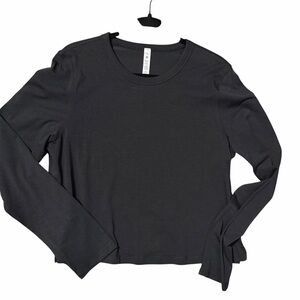 LULULEMON 
Classic-Fit Cotton-Blend Long-Sleeve Shirt
Black